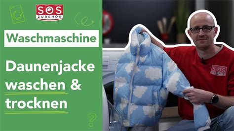 Daunenjacke waschen & trocknen: So geht's richtig 